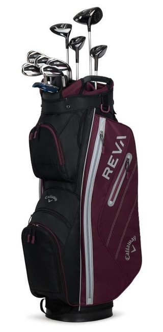 Callaway Reva 8PC Eggplant dámsky golfový set, grafit