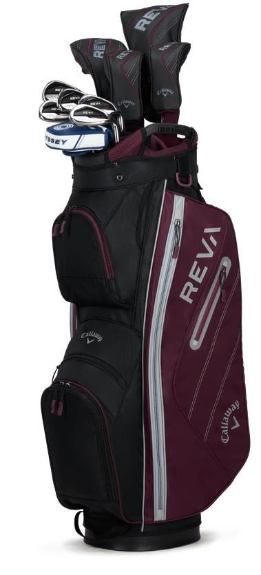 Callaway Reva 8PC Eggplant dámsky golfový set, grafit
