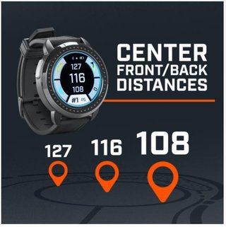 Bushnell iON Elite GPS golf hodinky, čierne
