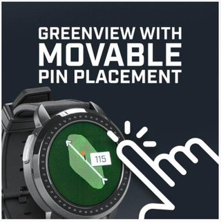 Bushnell iON Elite GPS golf hodinky, čierne