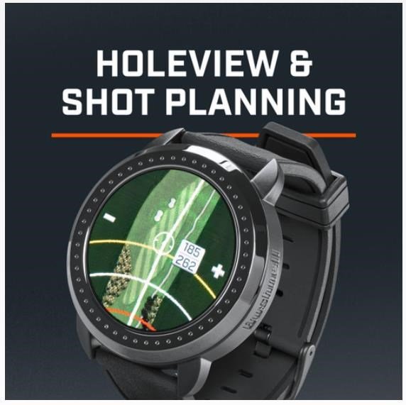 Bushnell iON Elite GPS golf hodinky, čierne