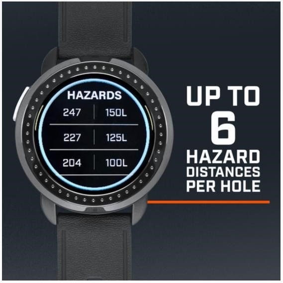 Bushnell iON Elite GPS golf hodinky, čierne
