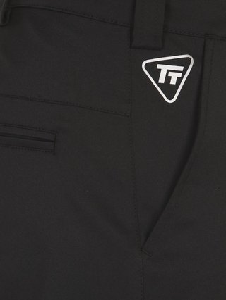 Tony Trevis mens pants slim fit pánske nohavice, čierne