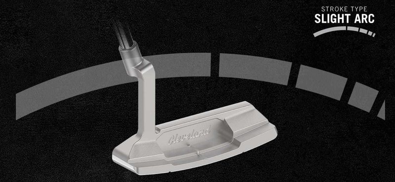 Cleveland HB Soft Milled 4.0 putter, oceľ