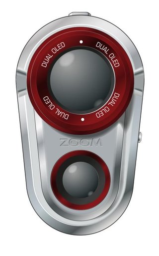 Zoom OLED PRO laserový diaľkomer, čierna/strieborná