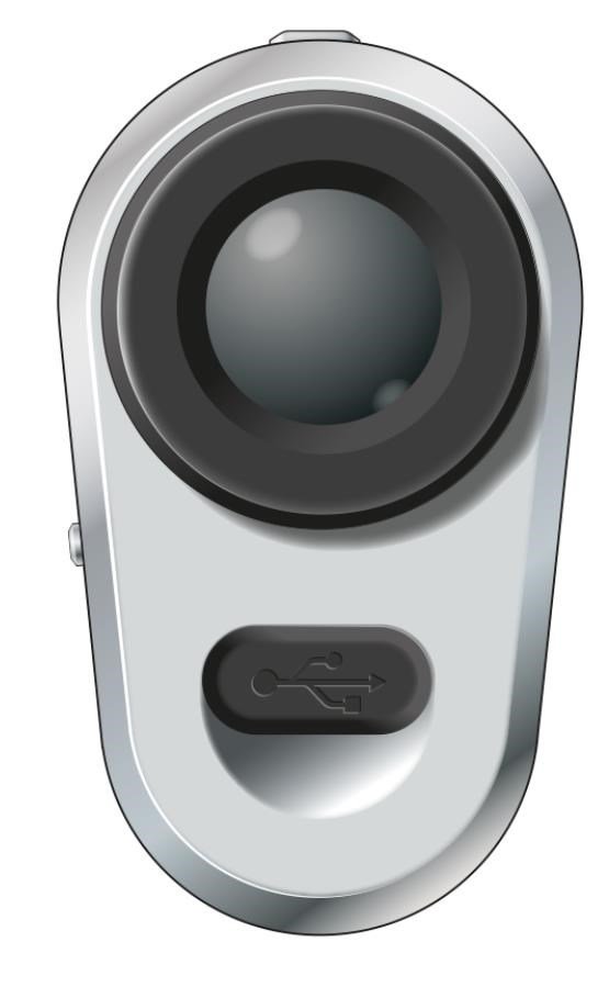 Zoom OLED PRO laserový diaľkomer, čierna/strieborná