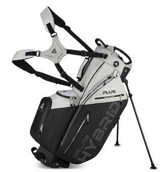 Big Max Dri Lite Hybrid Plus stand bag, šedá/čierna