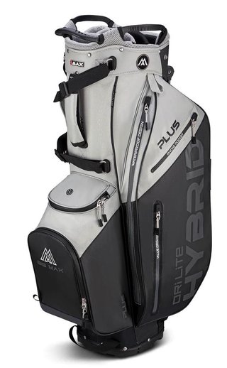 Big Max Dri Lite Hybrid Plus stand bag, šedá/čierna