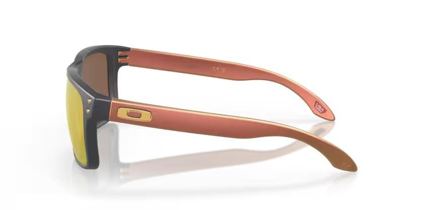 Oakley Holbrook Steel Colection Matte Carbon Prizm 24K Polarized slnečné okuliare