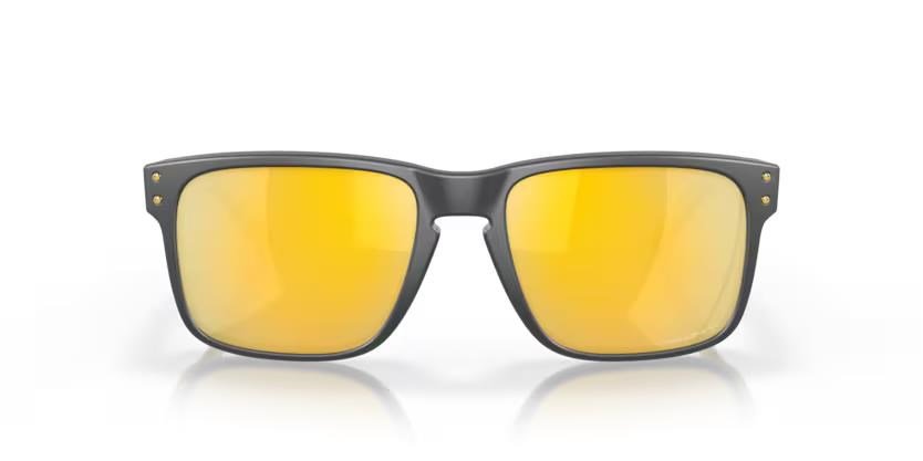 Oakley Holbrook Steel Colection Matte Carbon Prizm 24K Polarized slnečné okuliare
