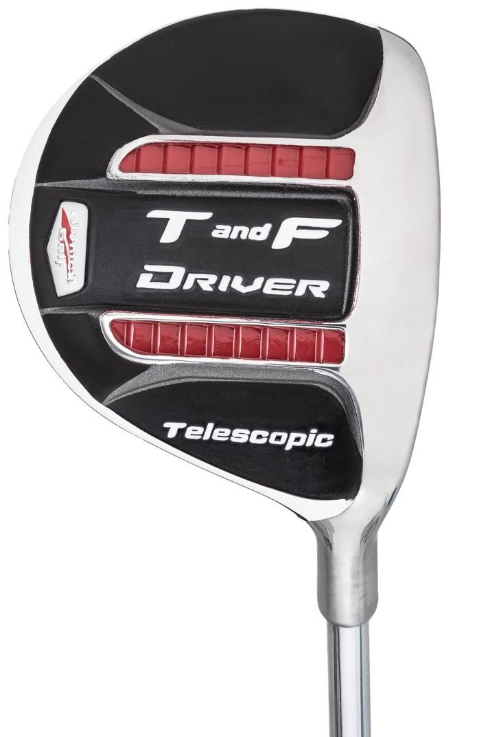 Divnick Golf Adjustable Telescopic T&F driver, 44" driver