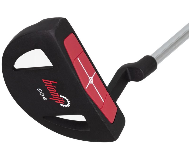 Divnick Adjustable Telescopic Red Mallet putter, pravý, bez headcoveru