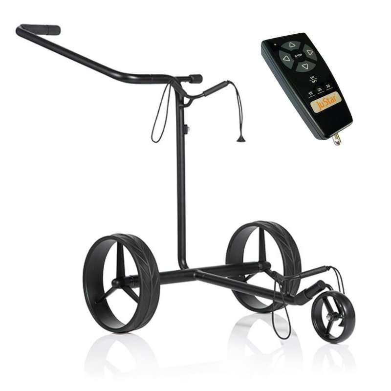 JuStar Black 1.0 elektrický vozík + Remote Control, čierny