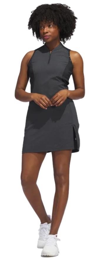 Adidas Ultimate365 Tour sleeveless dámske šaty, čierne