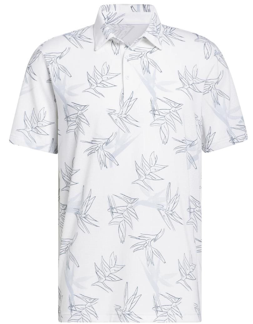 Adidas Oasis Mesh pánske polo, biele