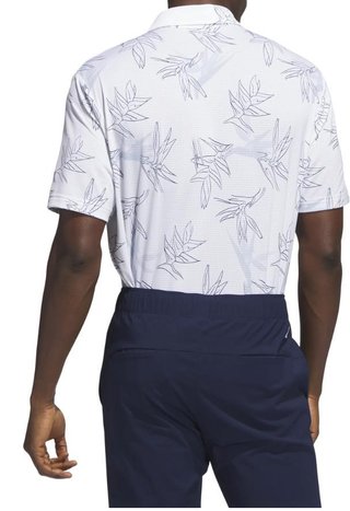 Adidas Oasis Mesh pánske polo, biele