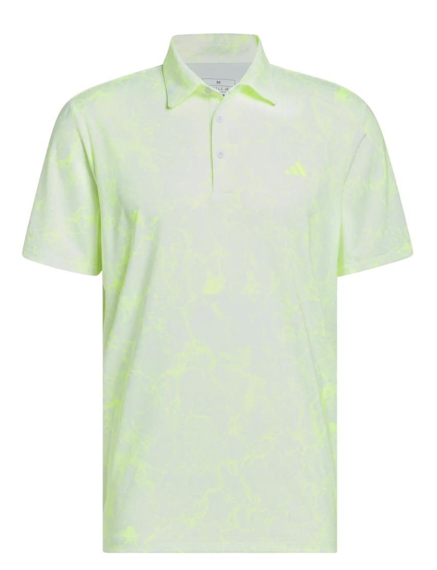 Adidas Ultimate365 Print pánske polo, biele