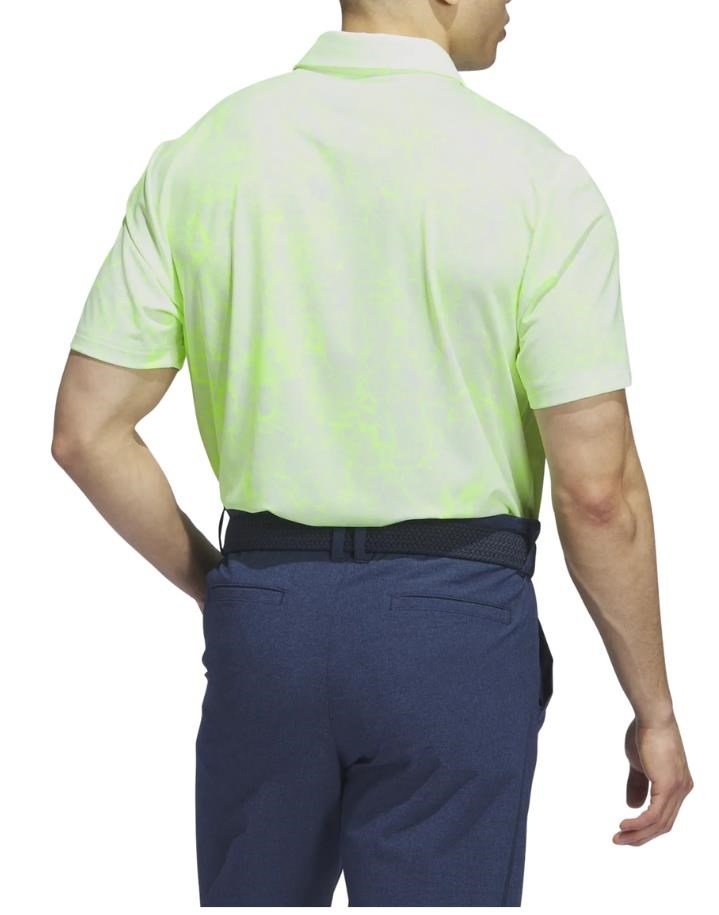Adidas Ultimate365 Print pánske polo, biele