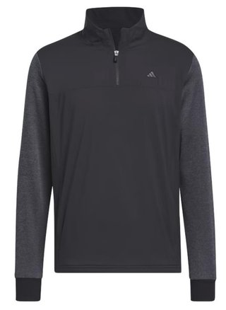 Adidas Go-To 1/4 Zip pánska bunda, čierna