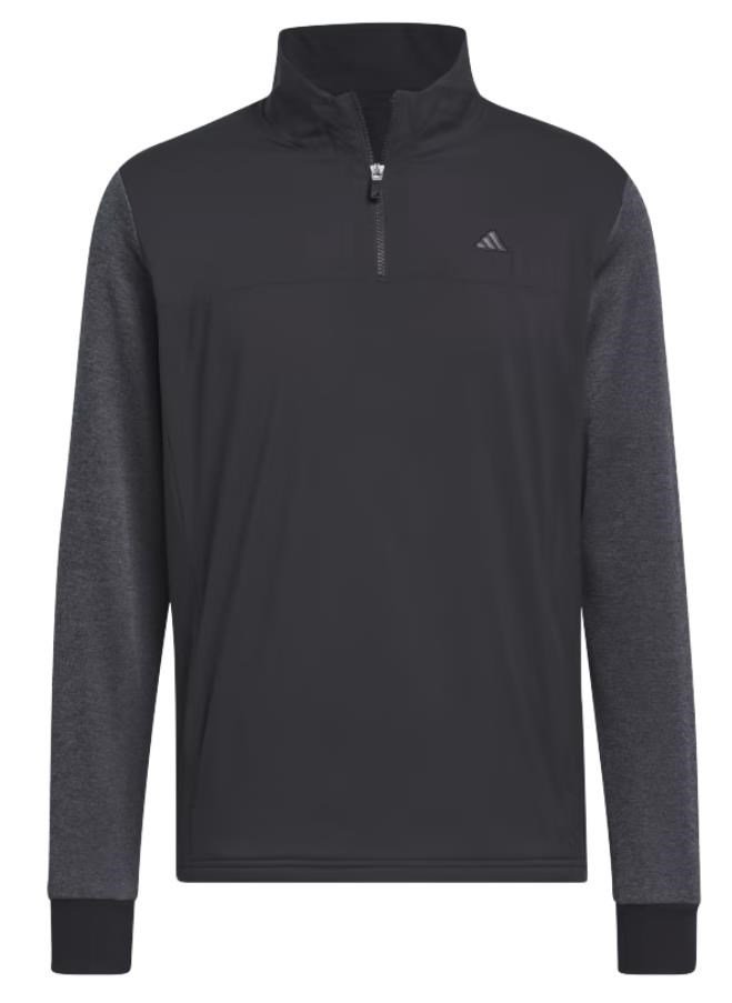 Adidas Go-To 1/4 Zip pánska bunda, čierna