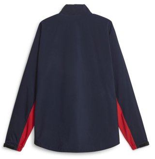 Puma DryLbl Rain pánska bunda, navy blazer/strong red