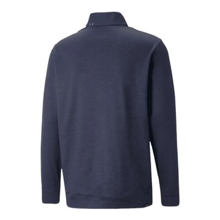 Puma Cloudspun Colorblock 1/4 Zip pánska mikina, navy blazer