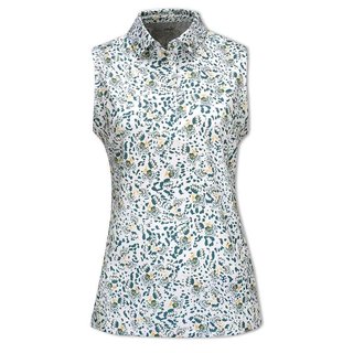 Puma Mattr Mariposa SL dámske polo, bold blue/flaxen