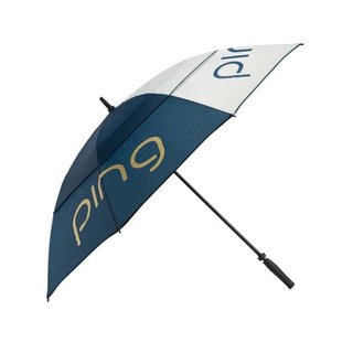PING Golf Ping G Le3 Double Canopy dámsky golfový dáždnik 62", navy/gold