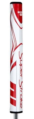 SuperStroke Zenergy Tour 2.0 putter grip, biela/červená