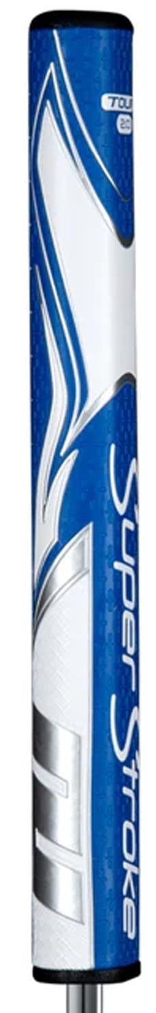 SuperStroke Zenergy Tour 2.0 putter grip, modrá/biela