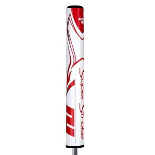 SuperStroke Zenergy Tour 3.0 putter grip, bielo/červená