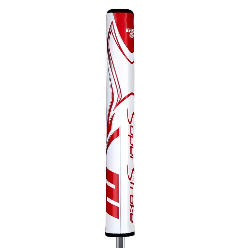 SuperStroke Zenergy Tour 3.0 putter grip, bielo/červená