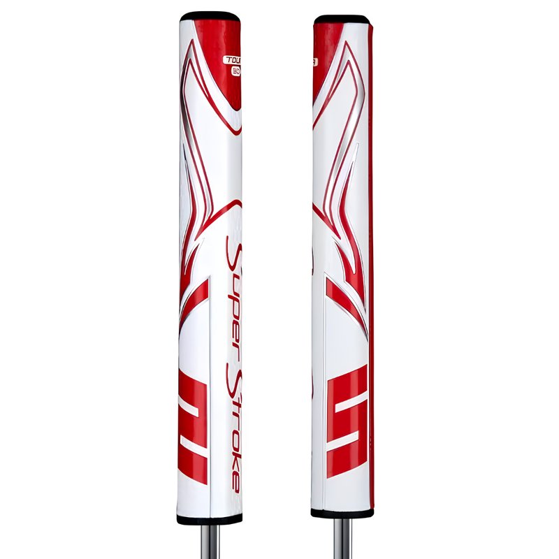 SuperStroke Zenergy Tour 3.0 putter grip, bielo/červená