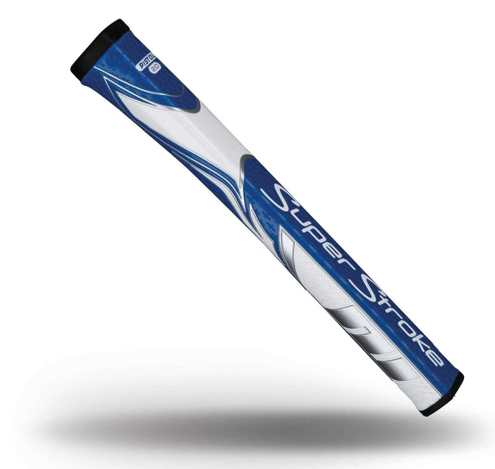 SuperStroke Zenergy Pistol GT 2.0 putter grip, modrá/biela