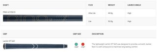 PING G Le3 Ladies dámsky driver
