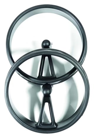 JuCad Complete Wheel Set (3) pre PHANTOM TITAN elektrické vozíky (ráfiky a pneumatiky), titanový