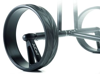 JuCad Complete Wheel Set (3) pre PHANTOM TITAN elektrické vozíky (ráfiky a pneumatiky), titanový