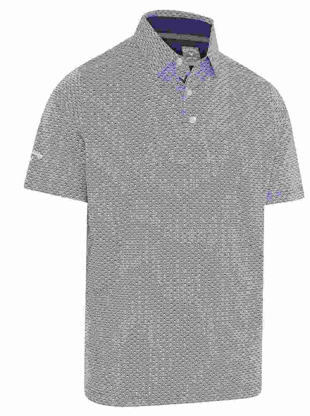 Callaway All Over Trademark pánske polo, peacoat