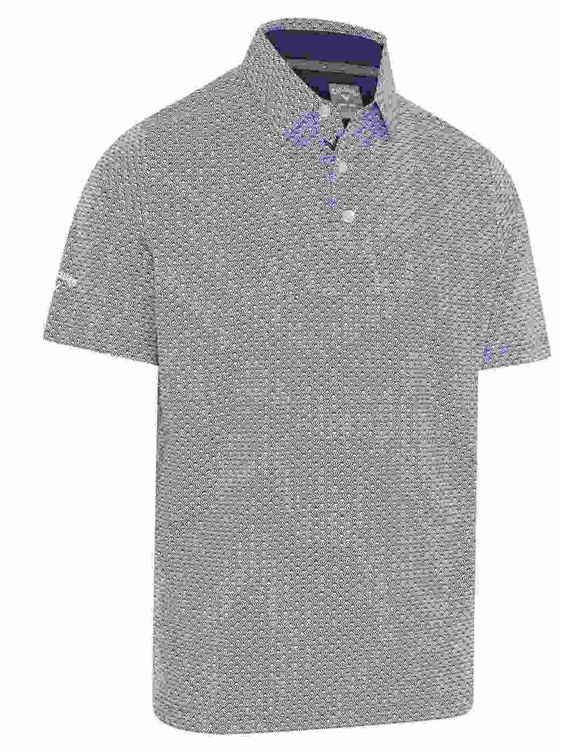 Callaway All Over Trademark pánske polo, peacoat