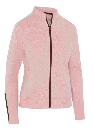 Callaway Heathered Fleece dámska mikina, pink nectar