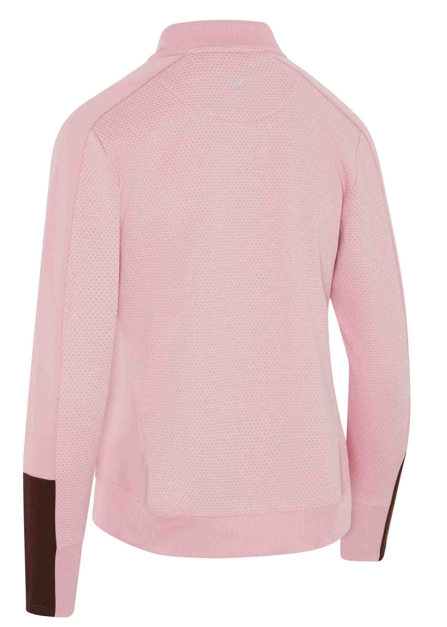Callaway Heathered Fleece dámska mikina, pink nectar