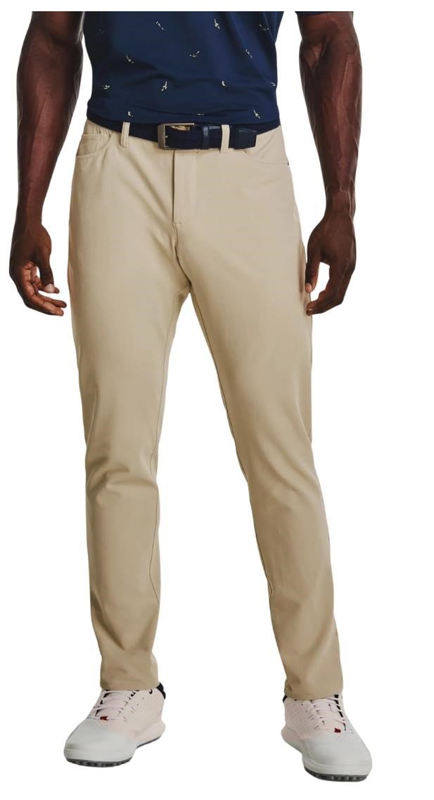 Under Armour Drive 5 Pocket pánske nohavice, hnedé