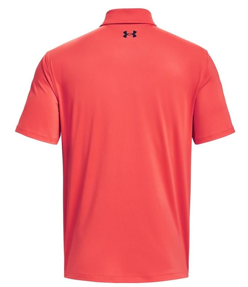 Under Armour T2G pánske polo, venom red