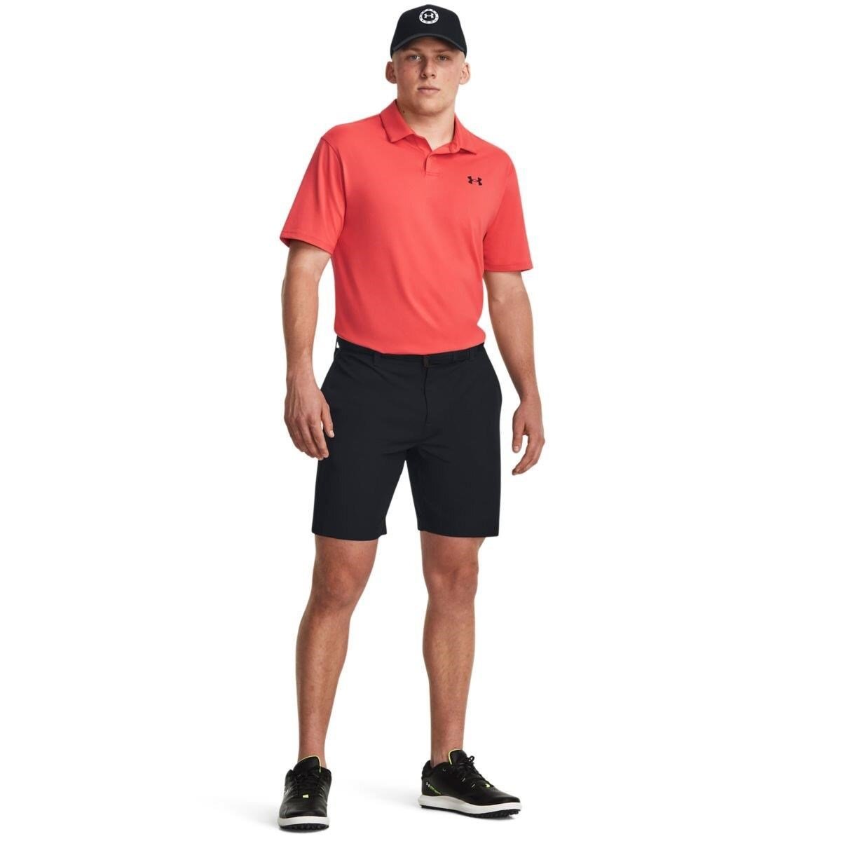 Under Armour T2G pánske polo, venom red