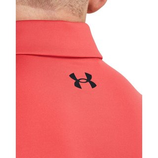 Under Armour T2G pánske polo, venom red