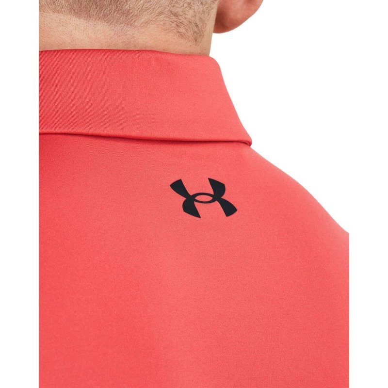 Under Armour T2G pánske polo, venom red