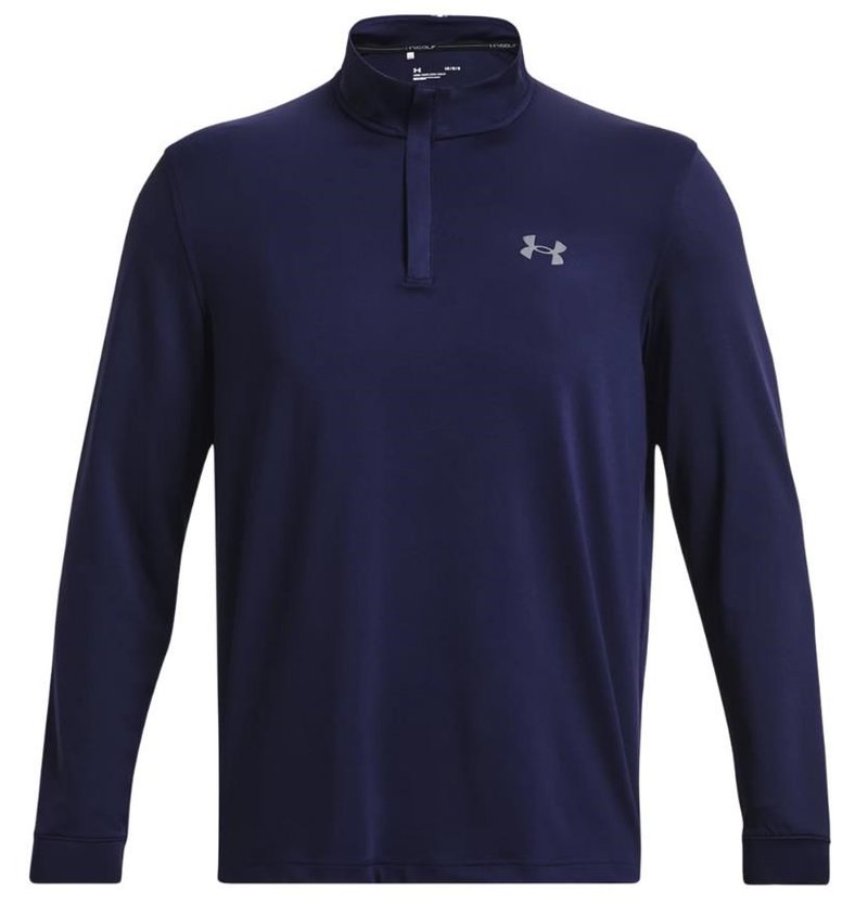 Under Armour Playoff 1/4 Zip pánska mikina, navy