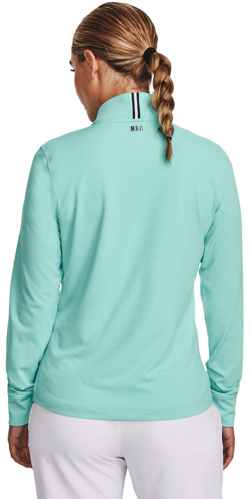 Under Armour Playoff 1/4 Zip dámska mikina, neo turquoise