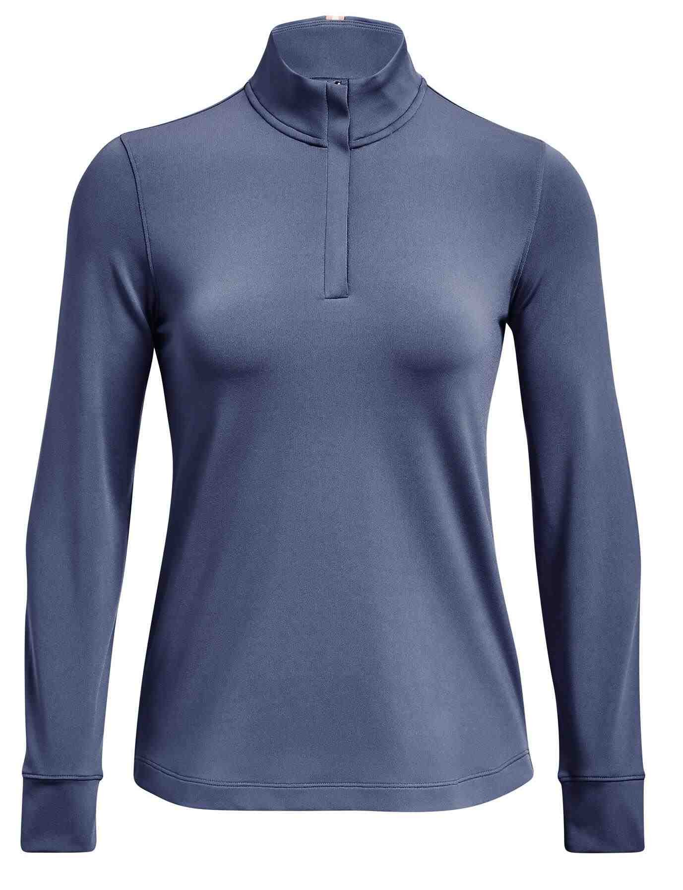Under Armour Playoff 1/4 Zip dámska mikina, hushed blue