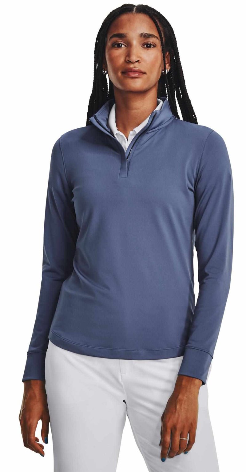 Under Armour Playoff 1/4 Zip dámska mikina, hushed blue